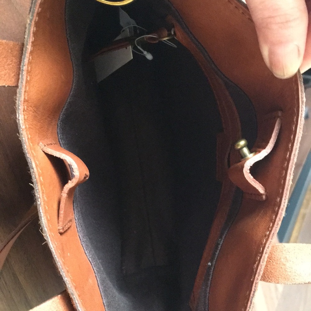 Madewell small leopard transport tote - Picture 6 of 6